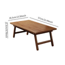 Side Wooden Floor Coffee Table