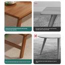 Side Wooden Floor Coffee Table