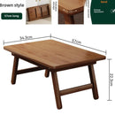 Side Wooden Floor Coffee Table