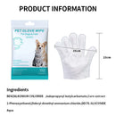 Pet disposable gloves for bathing and cleaning